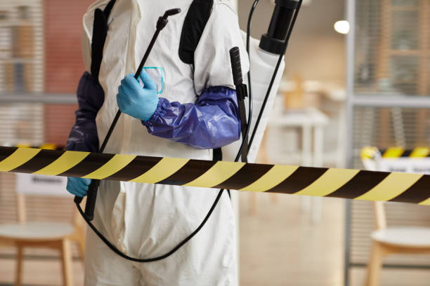 Professional Sewage Cleanup technician working in Fairfield, IA